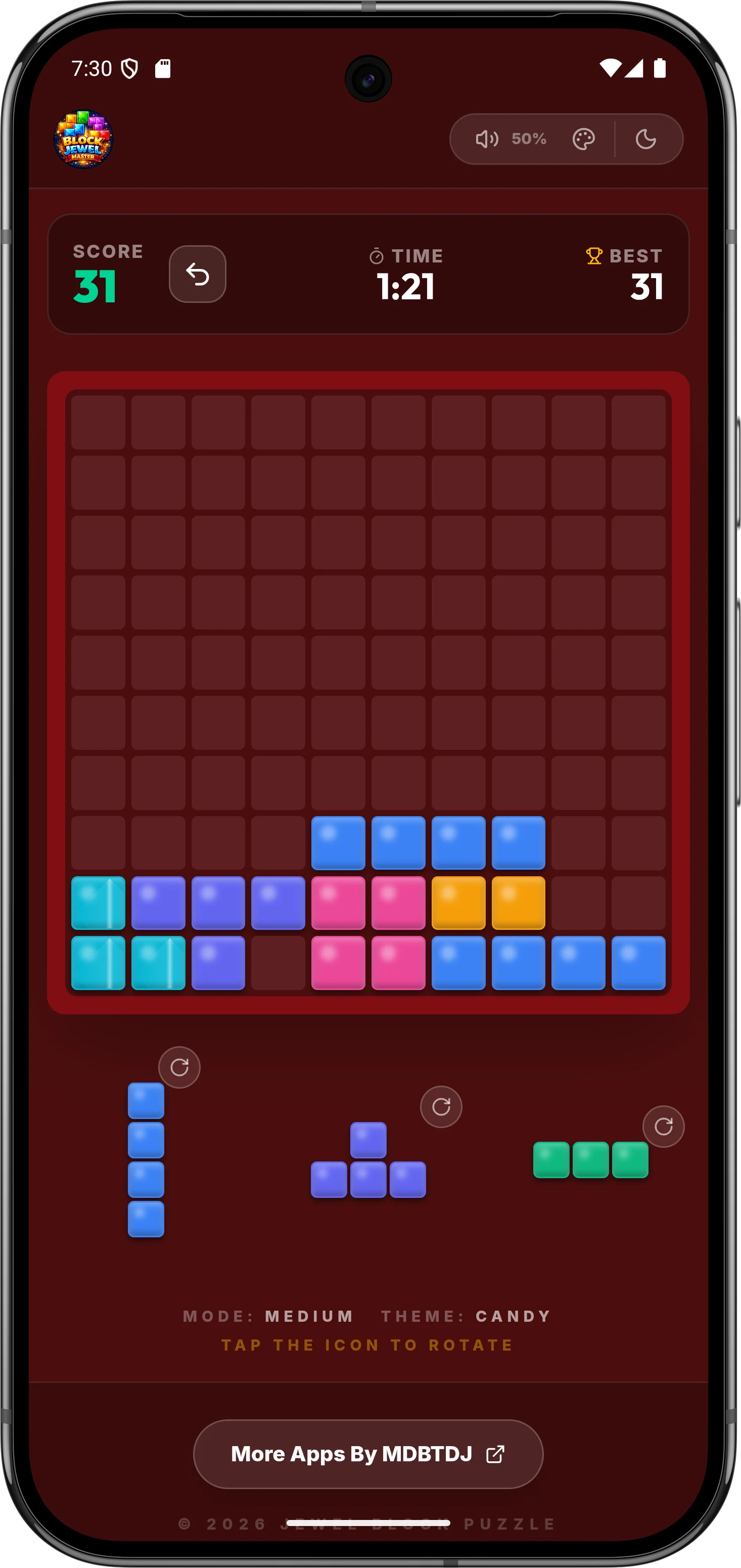 Block Jewel Master By MDBTDJ screenshot